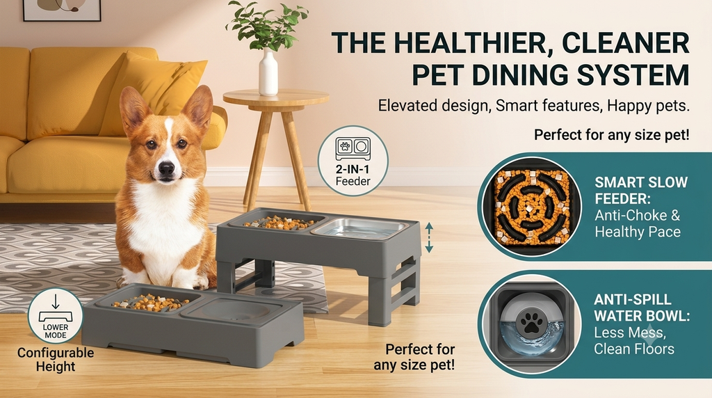SORA ELEVATED FEEDING STATION